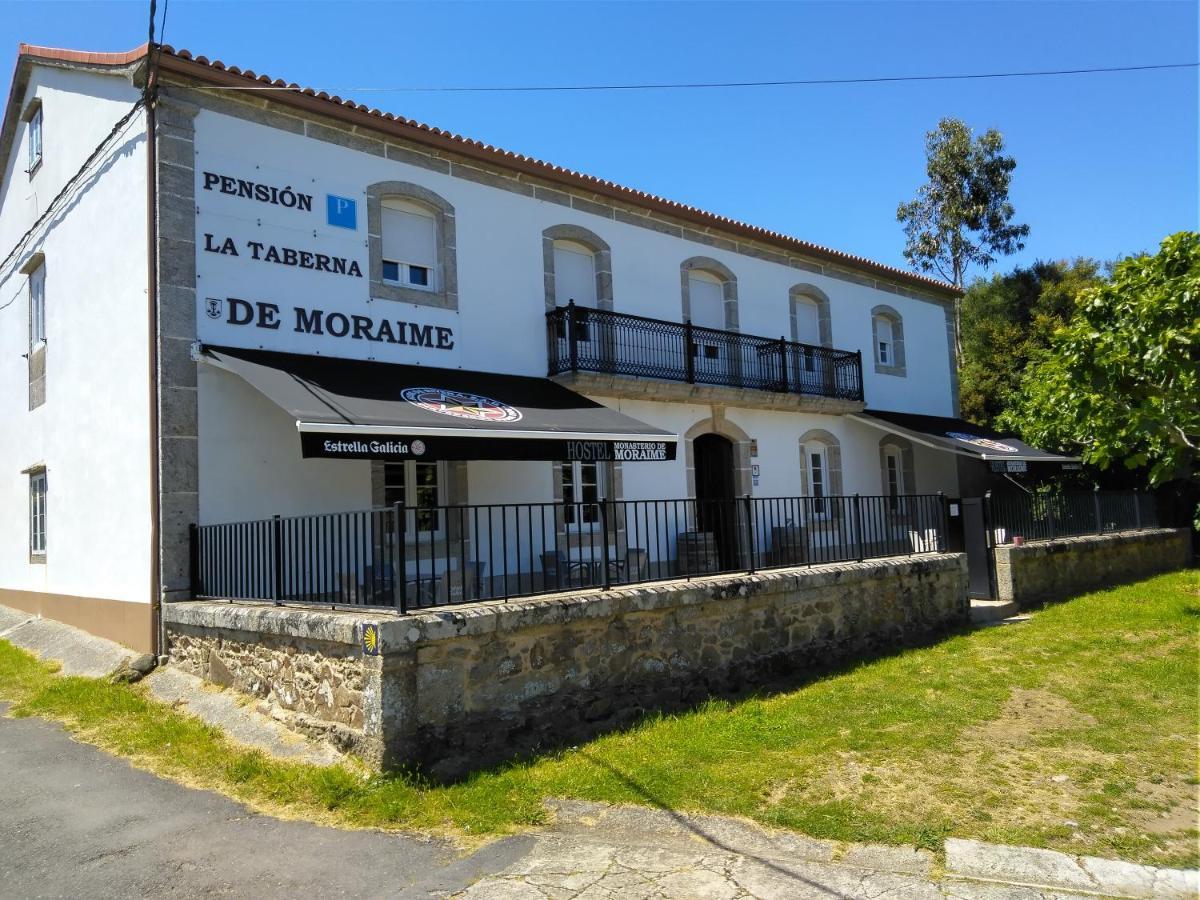Pension De Moraime Bagian luar foto